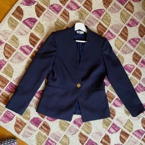 New Tahari Classic jacket Navy Blue